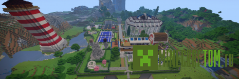 Карта Mega Redstone House (Мега редстоун дом) Карта Mega Redstone House (Мега редстоун дом)