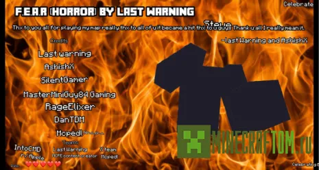 Карта F.e.a.r (Horror) by Last Warning (Страх) Карта F.e.a.r (Horror) by Last Warning (Страх)