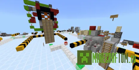 Карта 17 Redstone Techniques (17 техника редстоун) Карта 17 Redstone Techniques (17 техника редстоун)