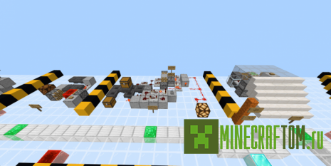 Карта 17 Redstone Techniques (17 техника редстоун) Карта 17 Redstone Techniques (17 техника редстоун)