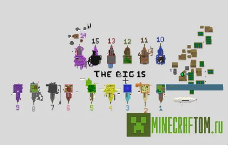 Карта The Big 15 (Большая 15)