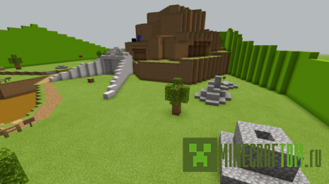 Карта Bomb-Omb Battlefield from Super Mario 64 Карта Bomb-Omb Battlefield from Super Mario 64