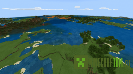 Мод-пак Shallow Seas Biome (Биом мелководных морей) Мод-пак Shallow Seas Biome (Биом мелководных морей)
