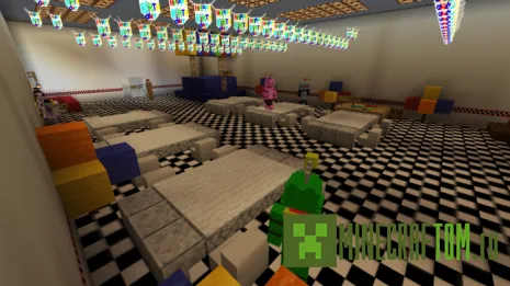 Карта Freddy Fazbear’s Pizzeria (Пиццерия Фредди) Карта Freddy Fazbear’s Pizzeria (Пиццерия Фредди)