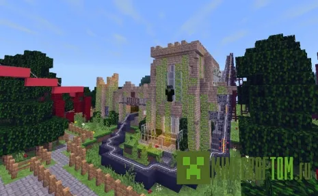 Карта Alton Towers (Башни Алтон) Карта Alton Towers (Башни Алтон)