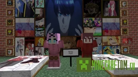 Текстуры Anime Paintings (Картины аниме)