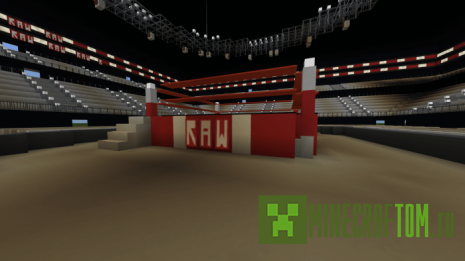 Карта Minecraft WWE Arenas (Майнкрафт арены)