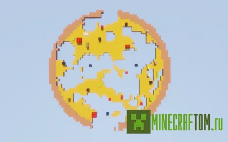 Карта Pizza Spleef 2 (Пицца 2) Карта Pizza Spleef 2 (Пицца 2)