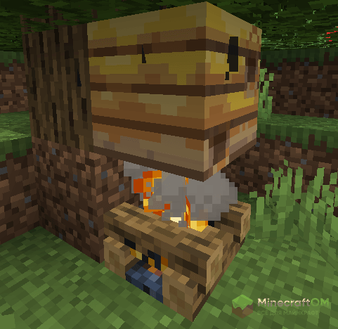 Пчелиное гнездо из Майнкрафт 1.15.1
