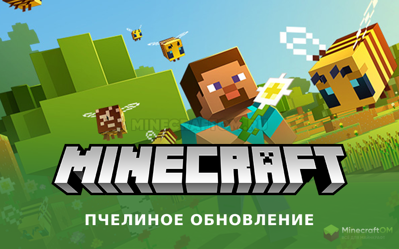 Hot update. Майнкрафт пчелиное обновление. Пчелиное обновление Minecraft. Обновление пчёл. Пчелиное обновление в майнкрафт картинки.