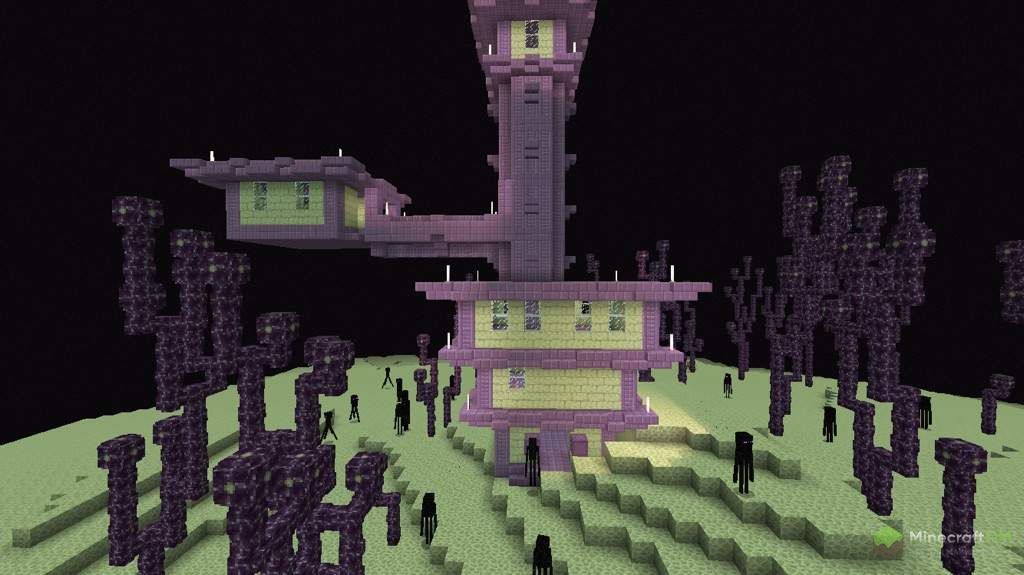 Край в Майнкрафт 1.9.1