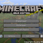 Главное меню Майнкрафт 1.14.3