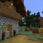 Деревня из Майнкрафт 1.14.3