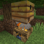 Пчелиное гнездо из Майнкрафт 1.15.1