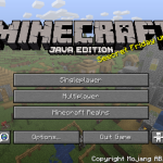 Главное меню Майнкрафт 1.14.2