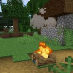 Новая деревня и жители из Майнкрафт 1.14.2