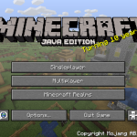 Главное меню Майнкрафт 1.14.1