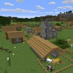 Новая деревня из Майнкрафт 1.14.1