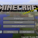 Главное меню Майнкрафт 1.8.3