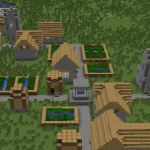 Деревня в Майнкрафт 1.8.2