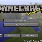 Главное меню Майнкрафт 1.7.3