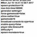 Файл server.properties