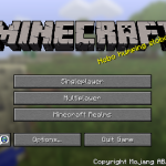 Главное меню Майнкрафт 1.8.8