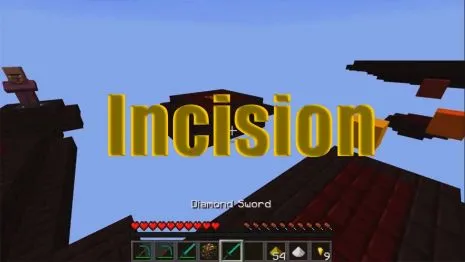 Карта Incision (Надрез) для Майнкрафт 1.12.2 Карта Incision (Надрез) для Майнкрафт 1.12.2