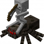 Наездник скелет на пауке