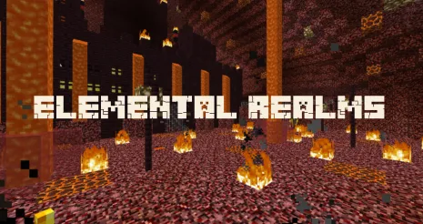 Карта Elemental Realms (Царство Стихий) для Майнкрафт 1.12.2