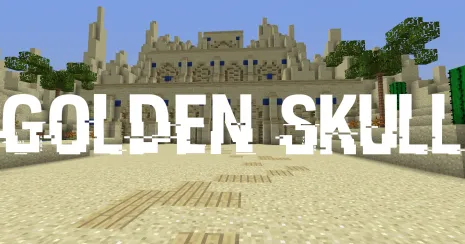 Карта на исследование руин для Майнкрафт 1.12.1 - Golden Skull Карта на исследование руин для Майнкрафт 1.12.1 - Golden Skull