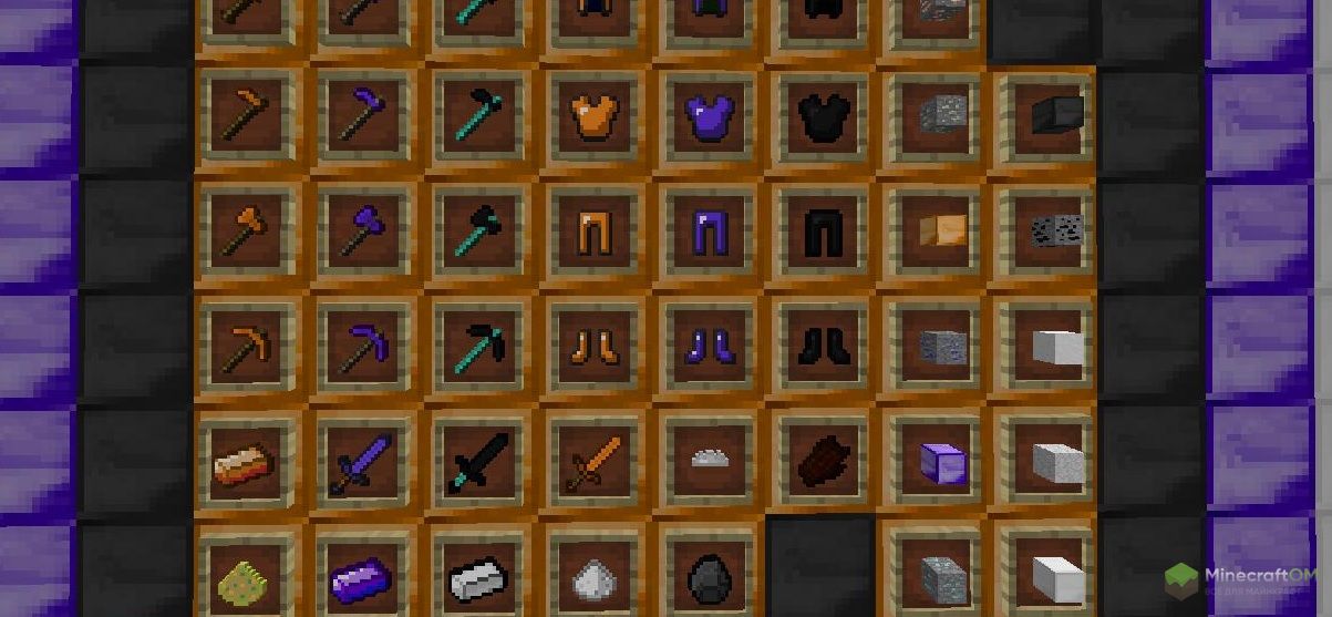Tetracraft - некоторы предметы мода