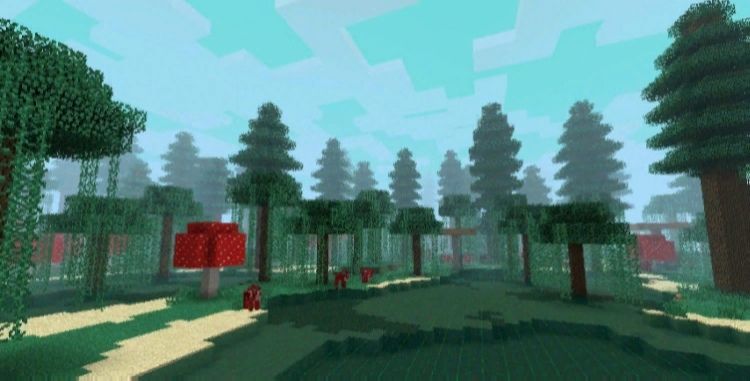 биом из мода Biomes O’ Plenty