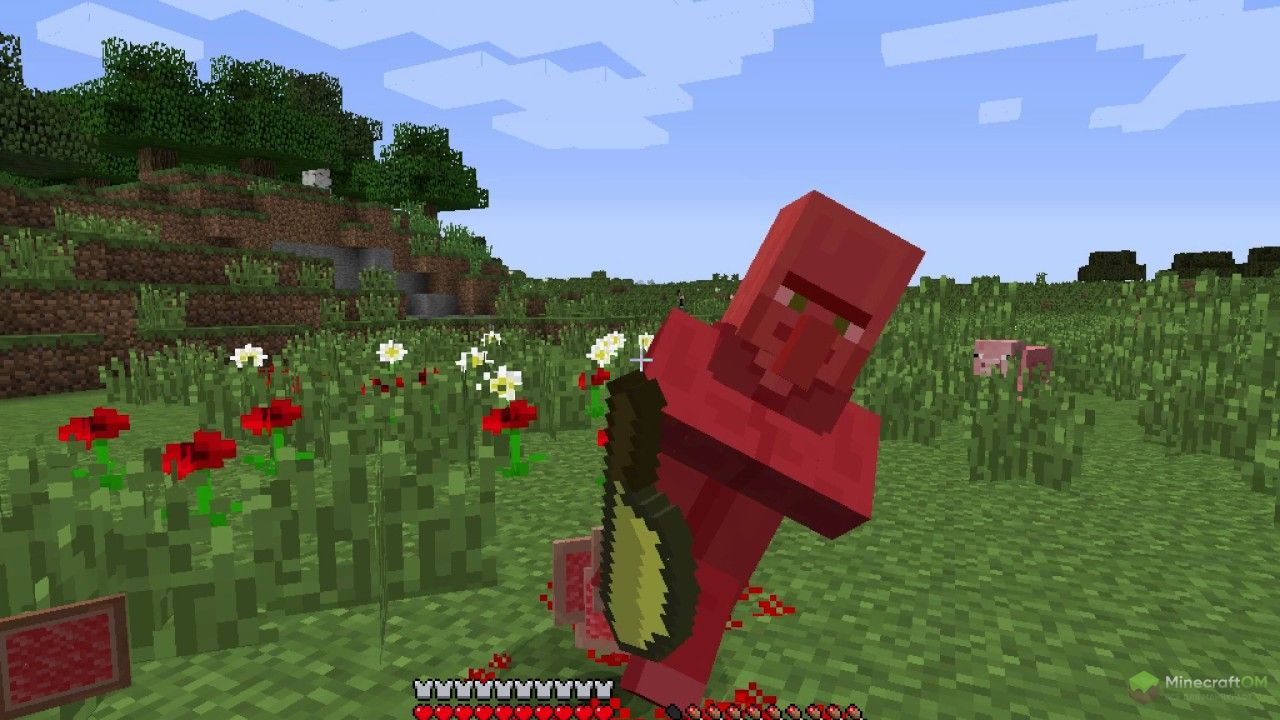 Пример использования ножей в моде Cannibalism