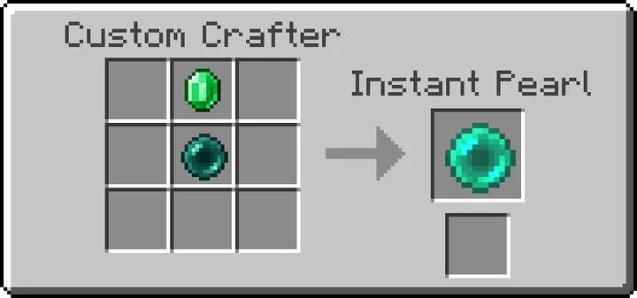 крафт из мода WASD Moar Pearls