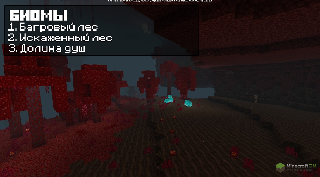 Новые биомы в аду
