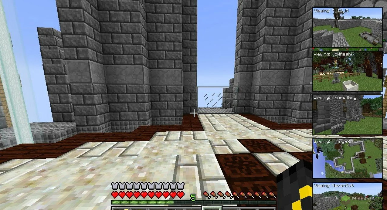 Наблюдение с нескольких камер