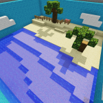 Уровень с пляжем