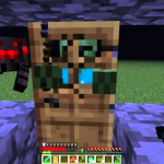 Зомби ломает дверь