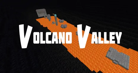 Карта на лавовый паркур для Майнкрафт 1.12 - Volcano Valley Карта на лавовый паркур для Майнкрафт 1.12 - Volcano Valley