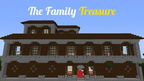 Карта на поиск сокровища для Майнкрафт 1.12 - Family Treasure Карта на поиск сокровища для Майнкрафт 1.12 - Family Treasure