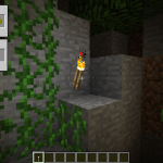 Вечно горящий факел из мода Realistic Torches