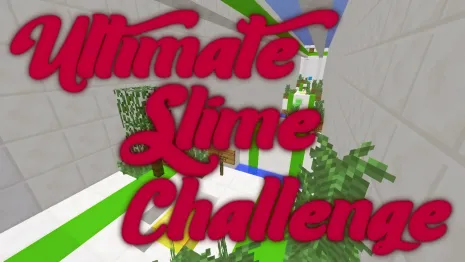 Карта на слизневый паркур для Майнкрафт 1.12 (Ultimate Slime Challenge)
