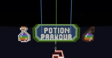 Карта на паркур с эффектами для Майнкрафт 1.11.2 (Potion Parkour) Карта на паркур с эффектами для Майнкрафт 1.11.2 (Potion Parkour)