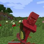 Пример использования ножей в моде Cannibalism