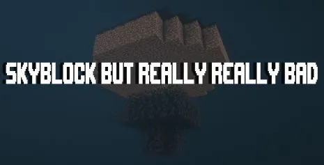 Карта на выживание на острове для Майнкрафт 1.16.5 (Skyblock BUT really really bad) Карта на выживание на острове для Майнкрафт 1.16.5 (Skyblock BUT really really bad)