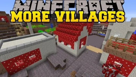 Мод на новые деревни для Майнкрафт 1.12.2/1.11/1.10.2/1.9/1.7.10 (Mo Villages) Мод на новые деревни для Майнкрафт 1.12.2/1.11/1.10.2/1.9/1.7.10 (Mo Villages)