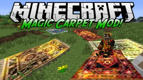 Мод на ковер для Майнкрафт 1.6.4/1.5.2 (Magic Carpet) Мод на ковер для Майнкрафт 1.6.4/1.5.2 (Magic Carpet)