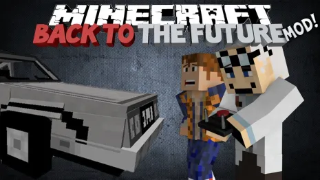 Мод на Назад в будущее для Майнкрафт 1.7.10 (Back to the Future) Мод на Назад в будущее для Майнкрафт 1.7.10 (Back to the Future)