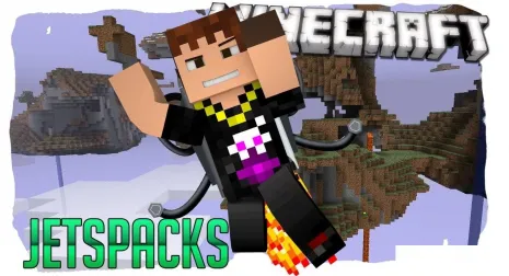 Мод на реактивный ранец для Майнкрафт 1.7.10 (Simply Jetpacks) Мод на реактивный ранец для Майнкрафт 1.7.10 (Simply Jetpacks)
